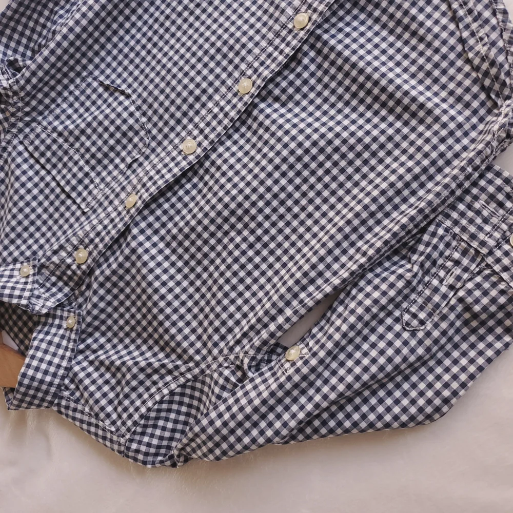 GAP Classic Checkered Button-Up Shirt